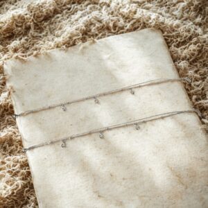 Dainty Drop Charm Anklets