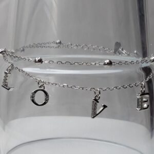LOVE Charm Bracelet