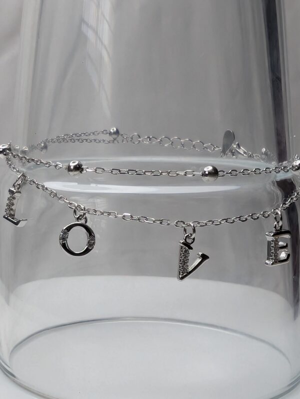 LOVE Charm Bracelet