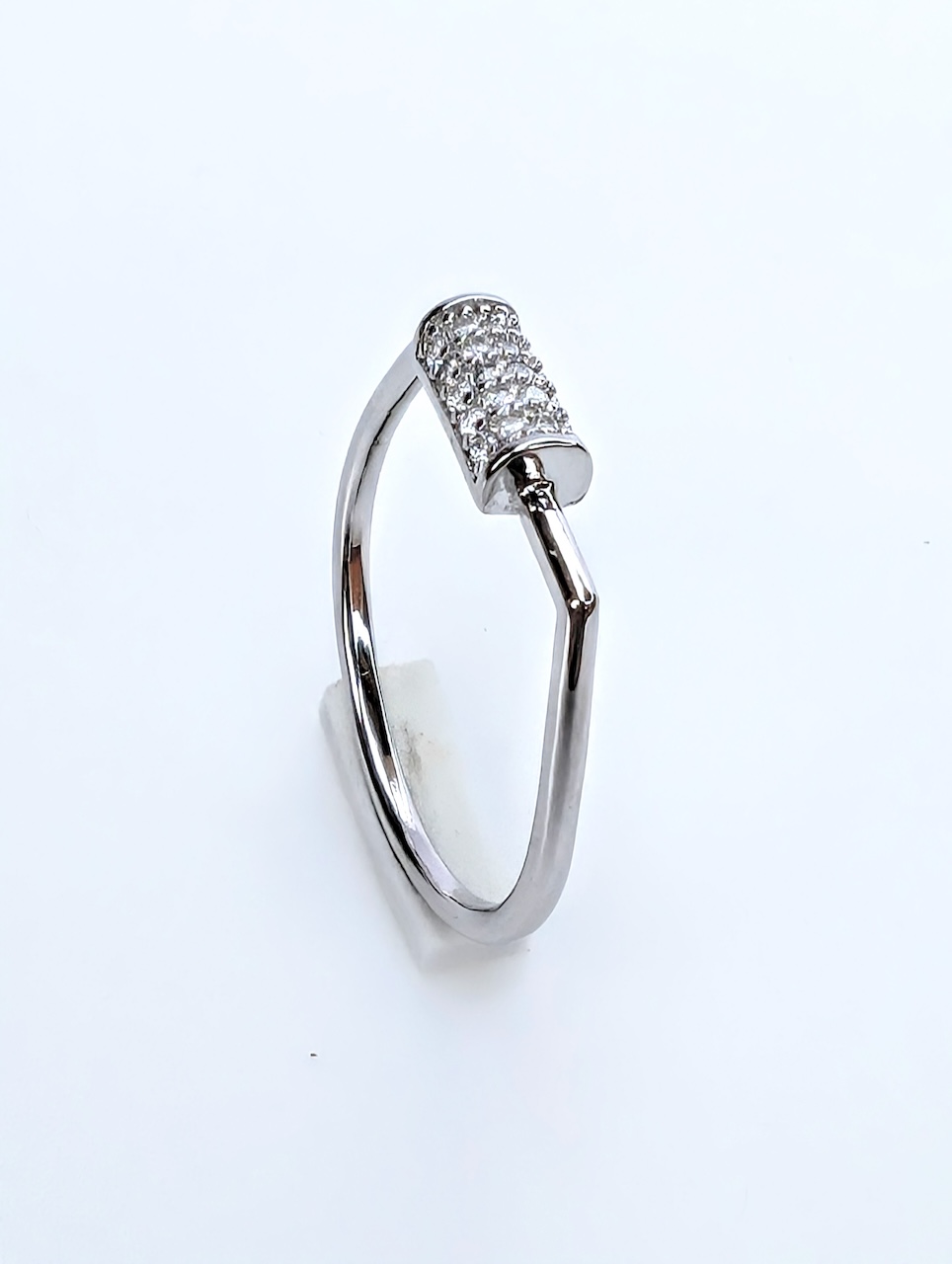 Pentagon Studded Ring - Image 4