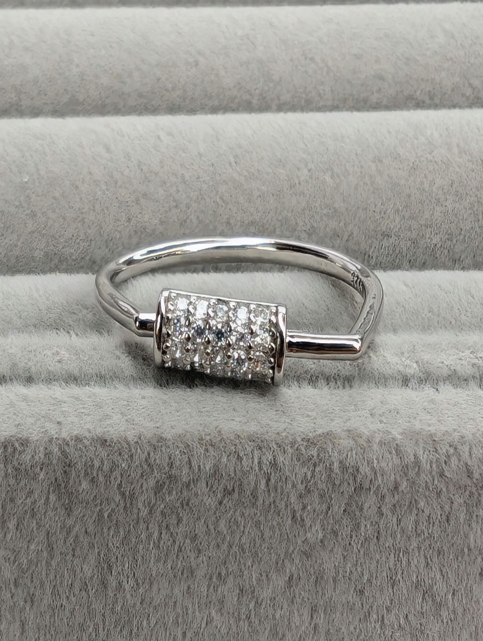 Pentagon Studded Ring